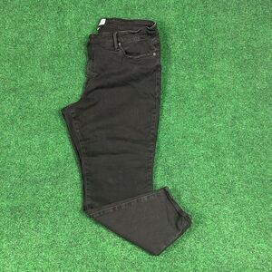 Pistola Ankle Jeans Womens 20W Black Denim High Rise Stretch‎ P67317BEM-MID